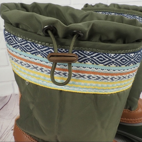 The Sak Daley 5 olive rubber duck boots insulated - Picture 13 of 16